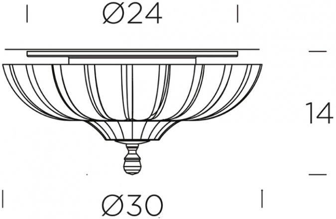 Потолочная люстра PASCALE 0000410 фото 3